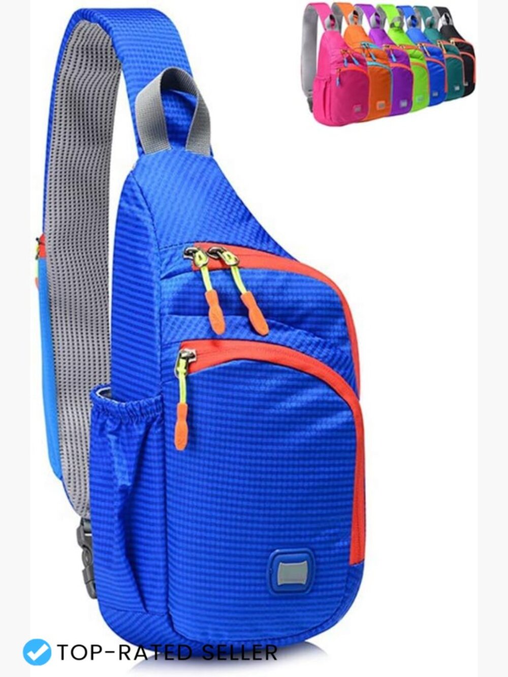 Small Sling Backpack Waterproof Unisex Crossbody Chest Daypack Lightweight